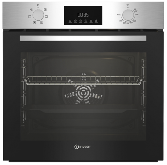 Встраиваемый электрический духовой шкаф Indesit IBFTE 3644 IX - фото 40582