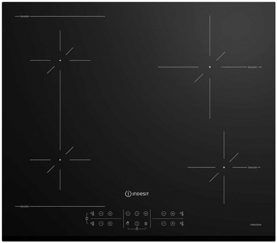 Встраиваемая индукционная варочная панель Indesit IB 41B60 BF - фото 40589