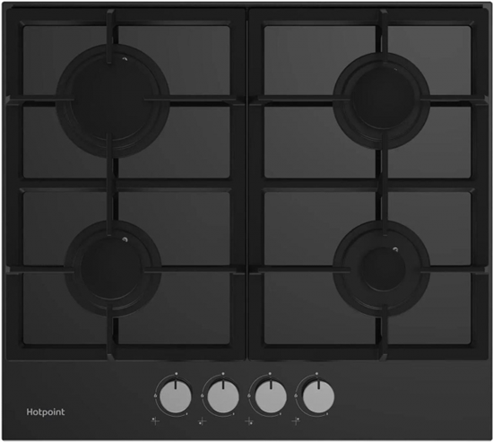 Встраиваемая газовая варочная панель Hotpoint-Ariston HG 61F/BK - фото 40623