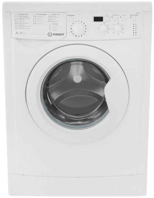 Стиральная машина Indesit IWSD 51051 CIS - фото 40750