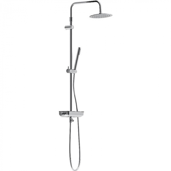 Душевая система Damixa Scandinavian Pure, с изливом, цвет хром, 936730000 - фото 41004
