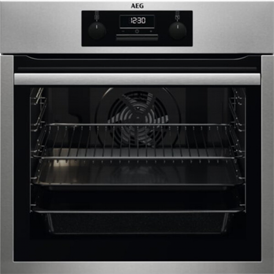 Встраиваемый электрический духовой AEG BES33111XM - фото 41400