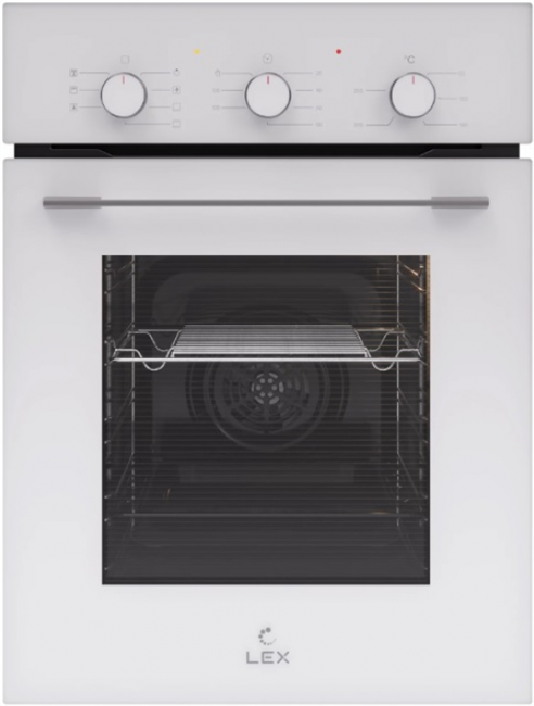 Встраиваемый электрический духовой шкаф Lex EDM 4575 WH - фото 41778