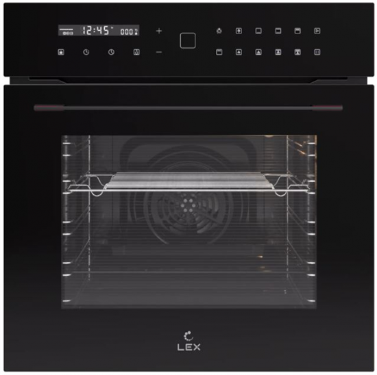 Встраиваемый электрический духовой шкаф Lex EDS 101 BBL - фото 41782