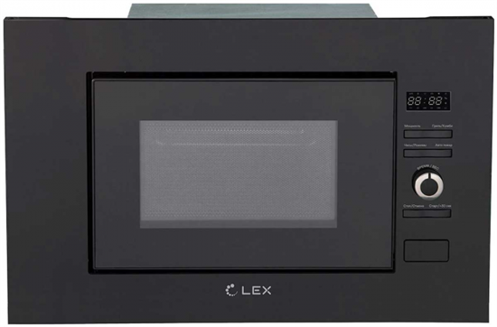 Встраиваемая микроволновая печь Lex Bimo 20.03 black - фото 41889
