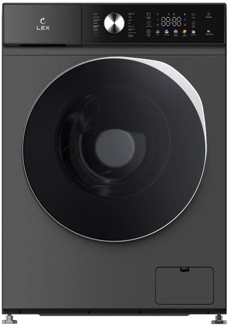 Стиральная машина с фронтальной загрузкой LEX LWM08014GRTHID slim - фото 42055