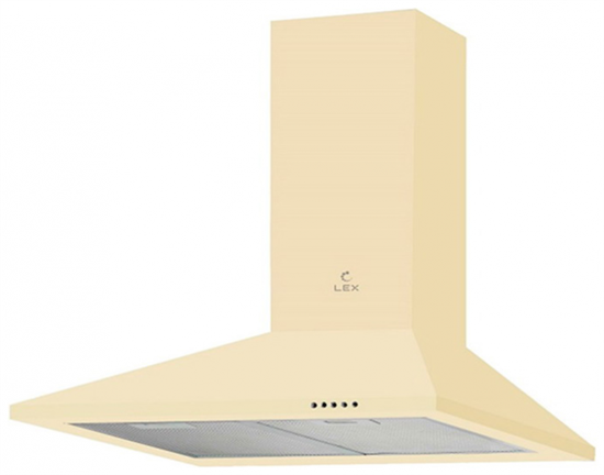 Каминная вытяжка Lex Basic 600 ivory - фото 42068