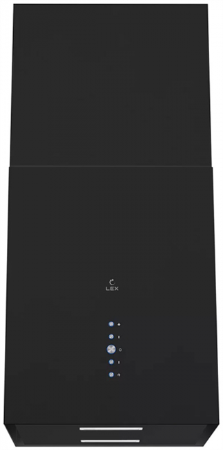 Каминная вытяжка Lex Alto 400 Black - фото 42135