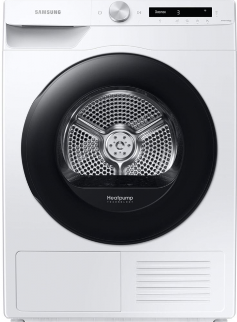 Сушильная машина SAMSUNG DV90T5240AW/LP белый - фото 42582