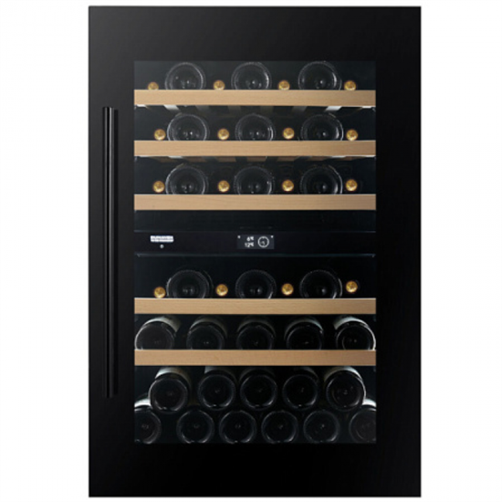 Шкаф винный встраиваемый Dunavox DVP-44.120DB - фото 42598
