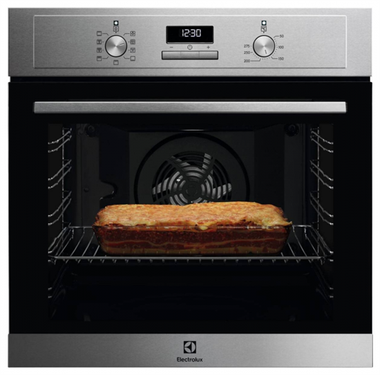 Встраиваемый электрический духовой шкаф Electrolux EOF3H70X - фото 42875