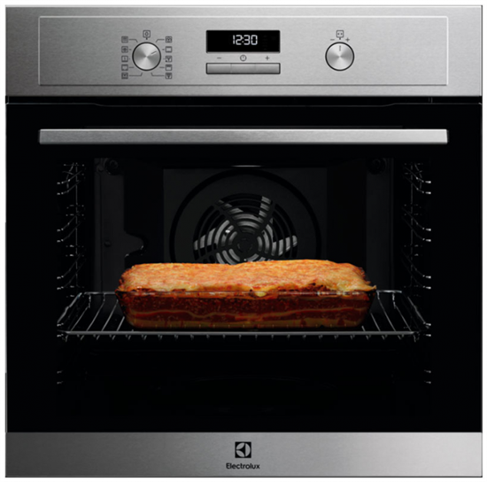 Встраиваемый электрический духовой шкаф Electrolux EOF 4P74 X - фото 42877
