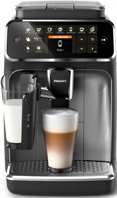Кофемашина Philips EP4346/70, черный/серебристый - фото 42889