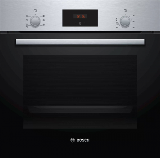 Духовой шкаф Bosch HBF113BR1S,  серебристый - фото 43366