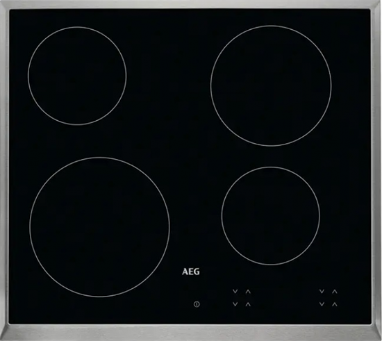Встраиваемая электрическая варочная панель AEG HK624000XB - фото 43491