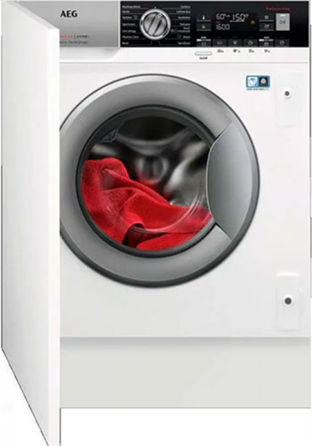 Стирально-сушильная машина встраиваемая AEG L7WBE68SI, белый - фото 43882