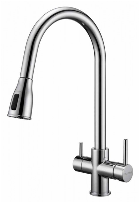 Смеситель для кухни Paulmark Lange хром La214212-CR - фото 43889