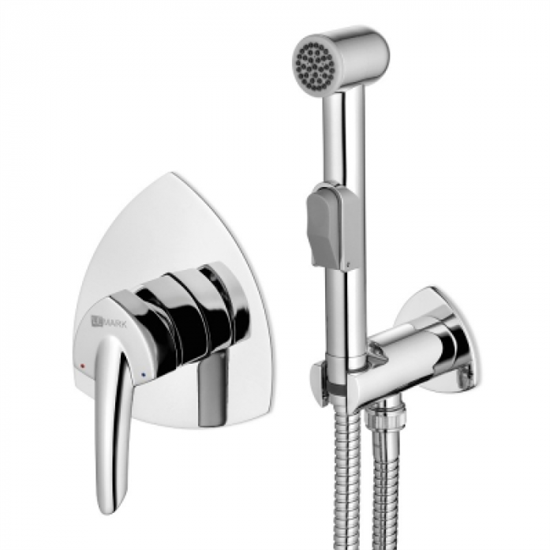Гигиенический душ Lemark Mars LM3519C, со смесителем, хром - фото 44167