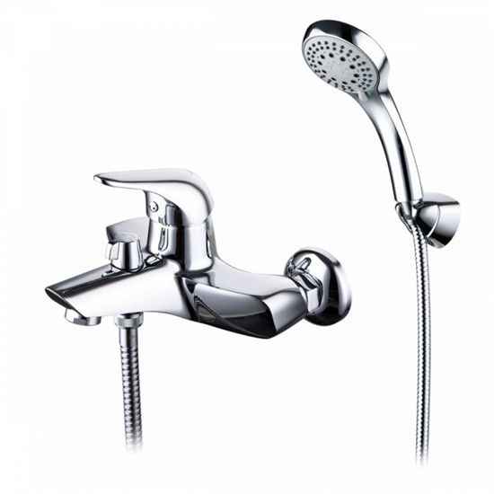 Смеситель Lemark Poseidon LM4214C, для ванны, с душевым гарнитуром, хром - фото 44228