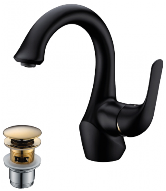 Смеситель Lemark Swan LM5406BG для раковины - фото 44343