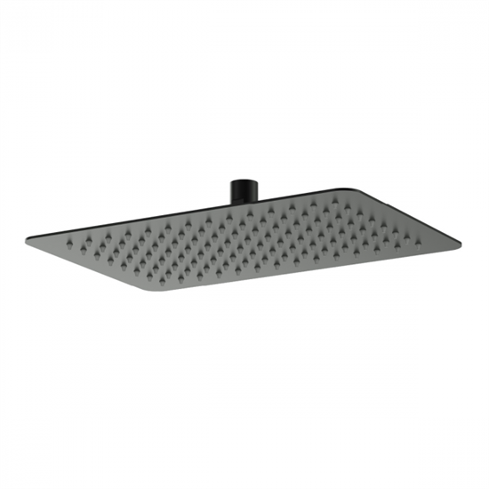 Верхний душ Lemark, 30 х 20 см, без держателя, графит, LM9490GM - фото 44491