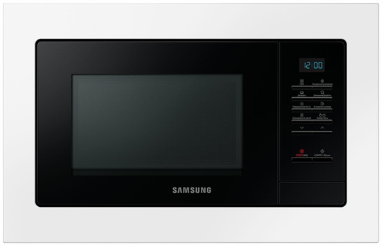 Микроволновая печь Samsung MS20A7013AL/BW, встраиваемая, 20л, 850Вт, белый - фото 44738