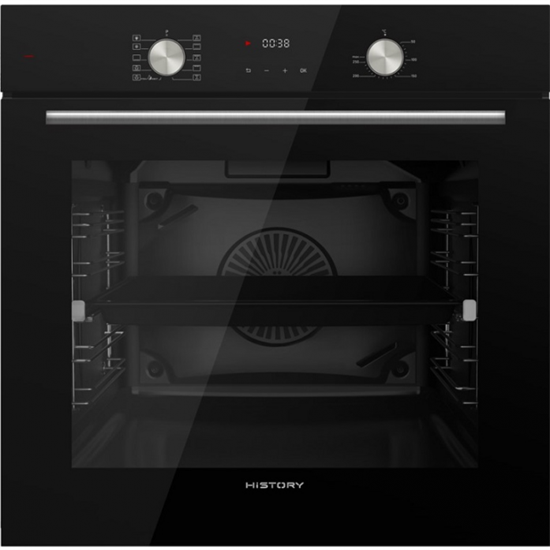 Встраиваемый электрический духовой шкаф History OE7710C.FBK - фото 44848