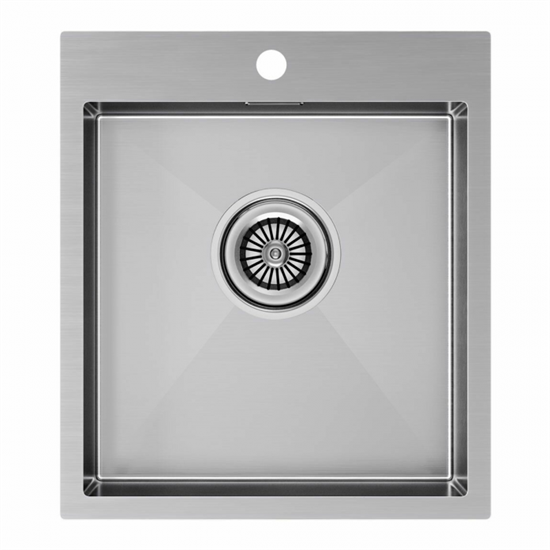 Кухонная мойка Paulmark FAVOR брашированная - фото 45068