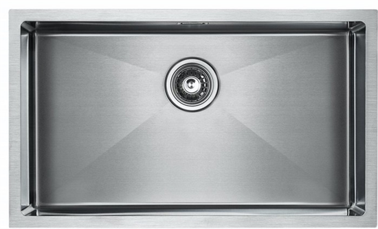 Кухонная мойка Paulmark KOHER PM807444-BS брашированная нержавеющая сталь - фото 45137