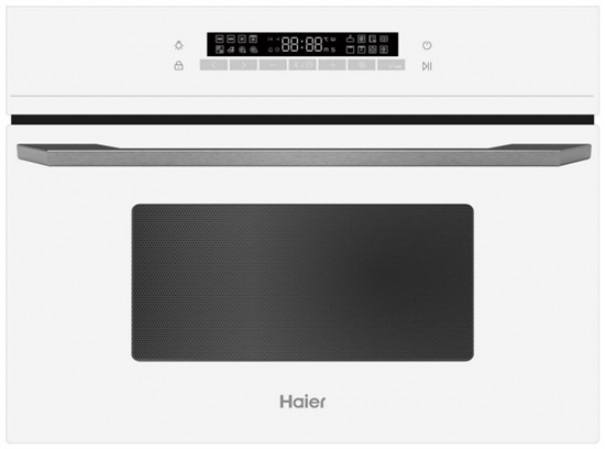 Компактный духовой шкаф с свч Haier HMX-BDC399W - фото 46206