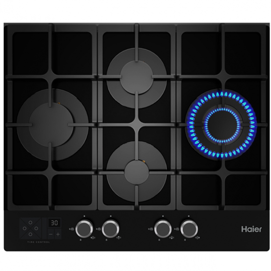 Газовая варочная панель Haier HHX-G64CWSB - фото 46212