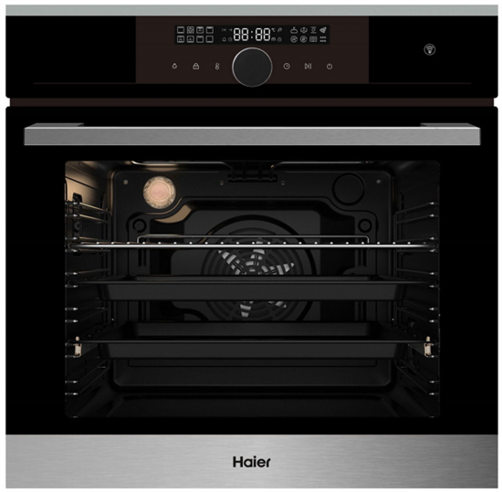 Встраиваемый электрический духовой шкаф Haier HOX-FP5RABX - фото 46250