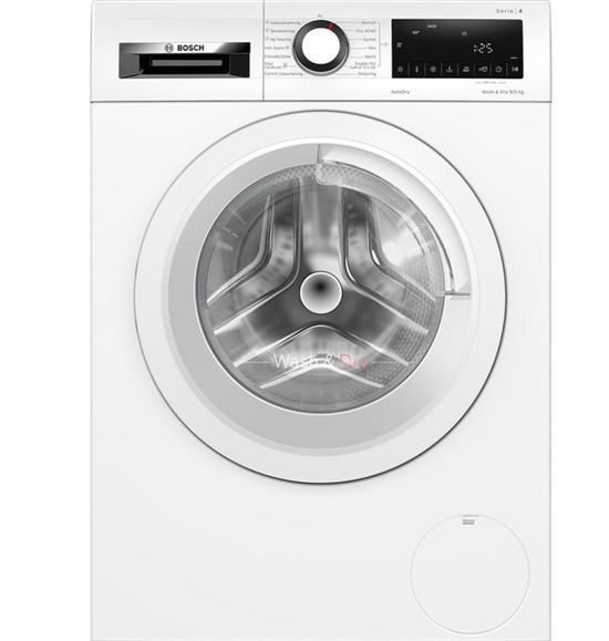 Стиральная машина Bosch WNA144VLSN, с фронтальной загрузкой, 9кг, 1400об/мин, с сушкой, инверторная,  с английской панелью управления - фото 46752