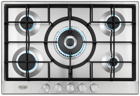 Встраиваемая газовая варочная панель Delonghi NSL 575 X - фото 47032