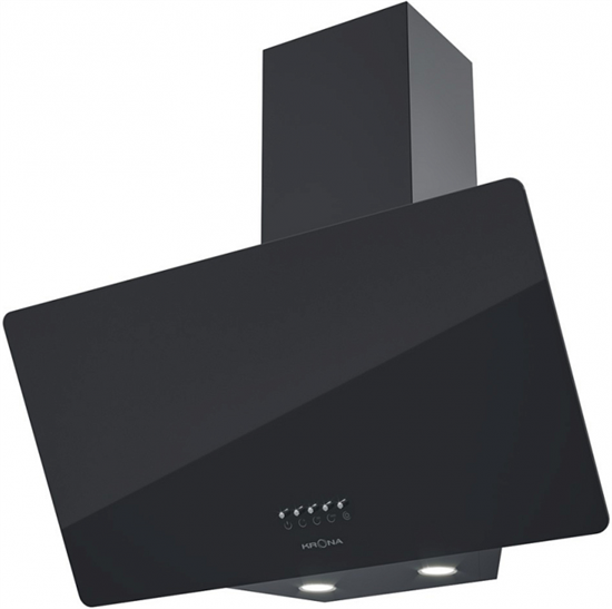 Каминная вытяжка Krona Polly 600 Black PB - фото 47064