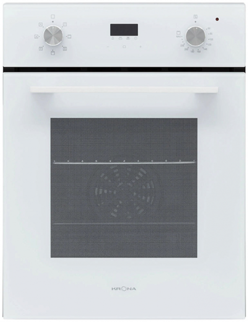 Встраиваемый электрический духовой шкаф Krona RITUS 45 WH - фото 47140