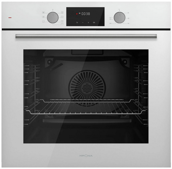 Встраиваемый электрический духовой шкаф Krona Legende 60 WH - фото 47144