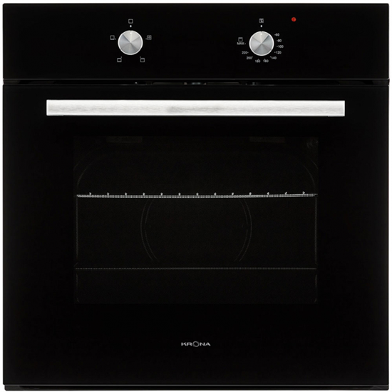 Встраиваемый электрический духовой шкаф Krona Pronto 60 Bl G2 - фото 47150