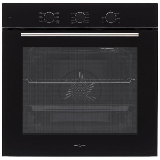 Встраиваемый электрический духовой шкаф Krona Element 60 BL plus - фото 47180
