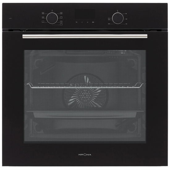 Встраиваемый электрический духовой шкаф Krona Element D plus 60 BL - фото 47182