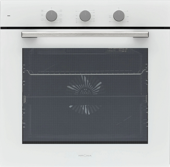 Встраиваемый электрический духовой шкаф Krona Alpha 60 WH - фото 47191