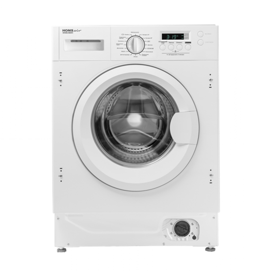 Встраиваемая стиральная машина HOMSair WMB148WH - фото 47801
