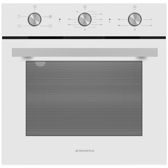 Встраиваемый электрический духовой шкаф Maunfeld AEOC6040W - фото 48002