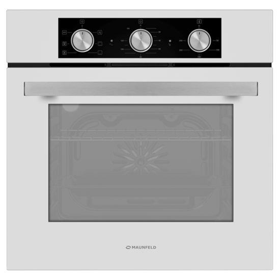 Встраиваемый электрический духовой шкаф Maunfeld AEOF6060W - фото 48005