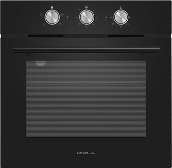 Встраиваемый электрический духовой шкаф HOMSair OES604BK - фото 48021