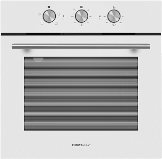 Встраиваемый электрический духовой шкаф HOMSair OES604WH - фото 48022