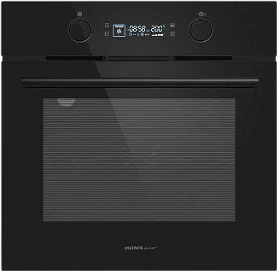 Встраиваемый электрический духовой шкаф HOMSair OEM606BK2 - фото 48027