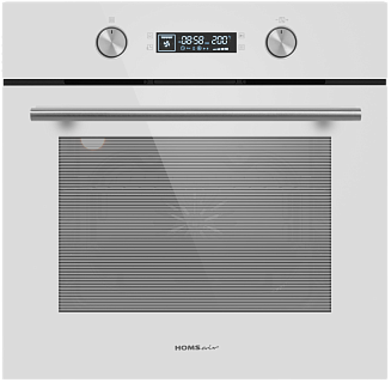Встраиваемый электрический духовой шкаф HOMSair OEM606WH - фото 48029