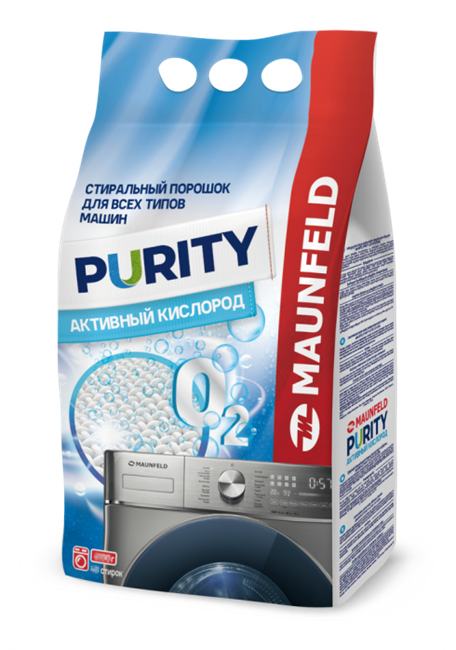 Стиральный порошок Maunfeld Purity Активный кислород Automat 9кг (MWP9000SO) - фото 48115