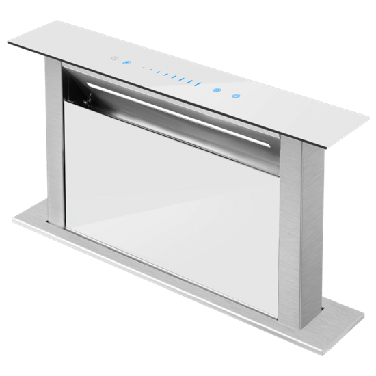 Встраиваемая вытяжка Maunfeld Prestige 90 White - фото 48303